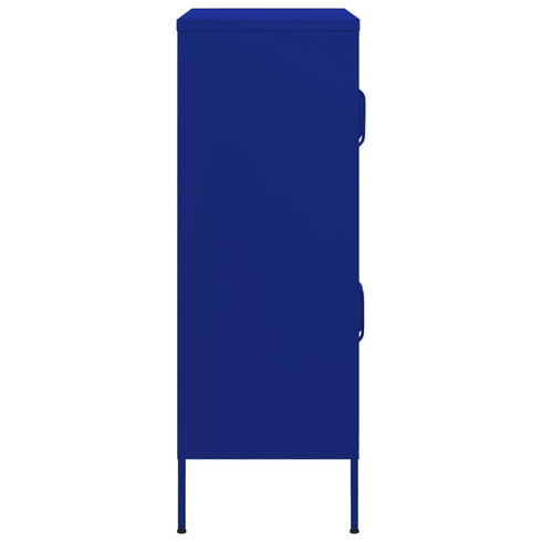 Lady Jillian -  Storage Cabinet Navy Blue 80x35x101,5 cm Steel - Model 1